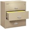 Fireking 31-15/16" W 3 Drawer Fire-Resistant Lateral File Cabinet, Parchment, Letter/Legal 3-3822-CPA - alternate 2