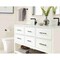 Amerock Carrione 3-3/4 in 96 mm Center-to-Center Marble Black/Satin Nickel Cabinet Pull BP36648MBKG10 - alternate 3