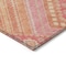 Homeroots 8' X 10' Coral Pink And Ivory Tribal Washable Indoor Outdoor Area Rug 598115 - alternate 4