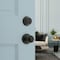 Kwikset Door Knob Combo Pack with Deadbolt, Keyed Entry with Turn Lock, Tylo Design, Matte Black, 3 Grade 690P514SMTCPK6 - alternate 5