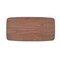 Homeroots 71" Walnut Wood Double Pedestal Base Dining Table 631300 - alternate 3