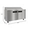 Koolmore 60 in. Commercial 2 Door Refrigerated Sandwich Prep Table, 16 Pan Capacity, 18.4  Cu. Ft. of Storage KM-PTR60-2D - alternate 5