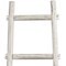 Homeroots 59" X 18" X 2" White Decorative Ladder Shelve 379916 - alternate 3