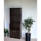 Homeroots 63" Espresso Solid Wood Three Tier Bookcase 249820 - alternate 2