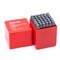Neiko Number and Letter Punch Set with Heat-Treated Steel Punches, 5/32", 4 MM Shaft, 36 Pc Stamp Set 02632A - alternate 1