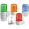 Federal Signal Warning Light, Red, LED, 12 to 24V AC/DC, 120 to 240V AC, 85, 120 FPM, 3 29/32 in Dia. SLM200R - alternate 1