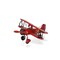 Homeroots 5" Red and Black Metal Hand Painted 1933 G5 Bi Plane Model Airplane 489406 - alternate 7