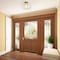Jonathan Y Marfa 14" 1-Light Modern Farmhouse Schoolhouse Frosted Glass/Metal LED Semi Flush Mount, Nickel JYL7517D - alternate 8