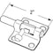 Prime-Line Door and Gate, Slide Barrel Bolt Latch 2 inch with Screws, Matte Black (Single Pack) U 117518 - alternate 3