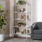 Baxton Studio Lucera Bobbin Display Shelf, White 271-14761-ZORO - alternate 5