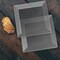 Smarty Had A Party 16 x 16 Clear Square with Groove Rim Plastic Serving Trays 24 Trays, 24PK 7926-CASE - alternate 3