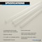 Kable Kontrol FEP Heat Shrink Tubing, 1.6:1 I.D. Shrink Ratio, Clear, 4 ft HS16-FEP-075-4-CL - alternate 4
