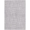 Homeroots 10' X 14' Lilac Purple And Ivory Striped Washable Indoor Outdoor Area Rug 583443 - alternate 5