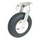Vestil Pneumatic Swivel With 4-Position Lock Caster 12 In. x 3-1/2 In. 300 lb Black/White CST-PN-12X3.5-S-4L - alternate 1
