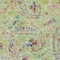 Homeroots 5' X 8' Artichoke Green And Pink Paisley Washable Indoor Outdoor Area Rug 588589 - alternate 4