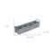 Homeroots 19" Gray Solid Wood And Metal Additional Accessory 487957 - alternate 2