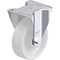 Zoro Select Plate Caster, Rigid, 7 1/2"H B-PO 150K - alternate 1