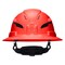 Klein Tools Class C Type-2 Hard Hat, Vented Full Brim with Strap, High Visibility Orange 60931T2 - alternate 1