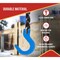Mytee Products 3/8 in G100 Clevis Foundry Hook WLL 8800 LBS for Towing Lifting & Rigging FH38-G100 - alternate 5