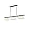 Z-Lite Vanguard Matte Black + Rubbed Brass 3 Light Billiard 3050-3MB-RB-DWL14 - alternate 4