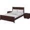 Homeroots Three Piece Espresso Solid Wood Bedroom Set 523715 - alternate 6