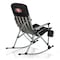 Picnic Time Family Of Brands San Francisco 49ers - Outdoor Rocking Camp Chair, (Black) 805-01-175-274-2 - alternate 1