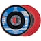 Pferd 4-1/2'' x 7/8'' A.H. POLIFAN Flap Disc - CO-FREEZE SG INOX, Ceramic oxide, 80 Grit, Conical 60812 - alternate 1