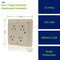 Leviton PlugsandRcptcls, 15A, 125VAC, Ivory, Nylon 5480-I - alternate 4