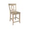 Whitewood Industries Solid Wood Verona Counter Height Dining Stool - 24in Seat Height S97-1702 - alternate 5