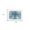 Homeroots Susies Blue 2 White Framed Print Wall Art 406968 - alternate 2