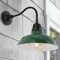 Jonathan Y Aurora 12.25" 1-Light Farmhouse Industrial Iron LED Gooseneck Arm Outdoor Sconce, Green JYL7613F - alternate 4