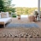 Homeroots 5' X 8' Khaki And Taupe Abstract Washable Indoor Outdoor Area Rug 609463 - alternate 6