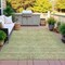 Homeroots 9' X 12' Green And Gold Oriental Washable Indoor Outdoor Area Rug 631129 - alternate 5