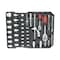 Edendirect Black Hand Tool Box with 4 layers of Toolset and wheels IR-W110290122 - alternate 5