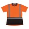 Ergodyne Hi-Vis Shirt, 3XL, Orange, Short Sleeve 22327 - alternate 1