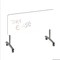 Correll Rectangle Premium Sit To Stand Dry Erase Flip Top Table, 72 in W, 28 in to 38 in H FTS3072DE-80-14-13 - alternate 4