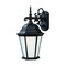 Homeroots Matte Black Domed Hanging Lantern Wall Light 399226 - alternate 1