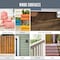 Valspar One-Coat Semi-Transparent Redwood Naturaltone Stain and Sealer 1 gal VL1028084-16 - alternate 5
