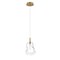 Euf Norah, Pendant, 13", Gold, Clear Glass 50247-011 - alternate 2