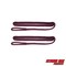 Extreme Max Extreme Max 3006.2585 BoatTector Premium Double Braid Nylon Fender Line Value 2-Pack-3/8" x 6', Plum 3006.2585 - alternate 1