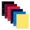 Roaring Spring Case of Wirebound Notebooks, 11"x9", 1 Subject, 1 Pkt, 100 sht, College Rule w/margin, Asstd. Colors 11354cs - alternate 4