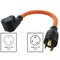 Ac Works 1.5FT L5-30P 30A Locking Plug to 30A RV Generator Adapter RVL530TT-018 - alternate 3