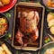 Gibson Home Country Kitchen Embossed Carbon Steel 13.75 Inch Roaster Pan in Copper 120787.01 - alternate 3