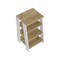 Homeroots 17" Natural And White Wood Freestanding Bathroom Vanity 543577 - alternate 5