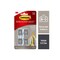 Command Small Hook, 0.5 lb, 4-Hook, Metal, Gray, Stainless Steel, 4PK 17031SS-4ES - alternate 6