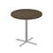Correll Round Cafe Table, 48 in W, 48 in L, 42 in H, Particleboard Top, Walnut SXB48R-01-98-01 - alternate 1