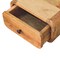 Homeroots 12" Oak Solid Wood One Drawer Floating Nightstand 653835 - alternate 4