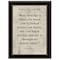 Homeroots Book Quote VI 2 Black Framed Print Wall Art 405416 - alternate 1