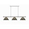Z-Lite Vanguard Brushed Nickel 3 Light Billiard 3050-3BN-ARS - alternate 3