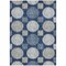 Homeroots 10' X 14' Navy Blue And Ivory Geometric Washable Indoor Outdoor Area Rug 593611 - alternate 6